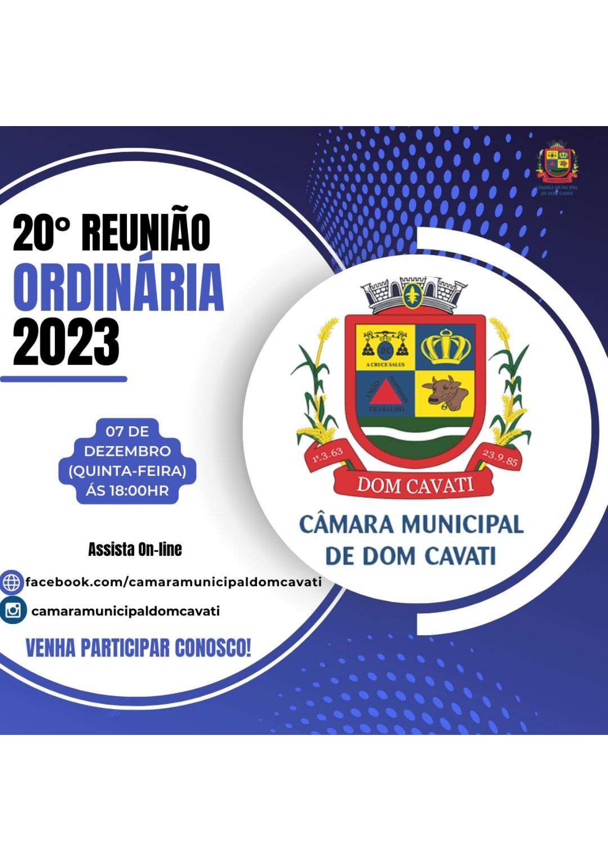 20ª Reunião Ordinária 2023